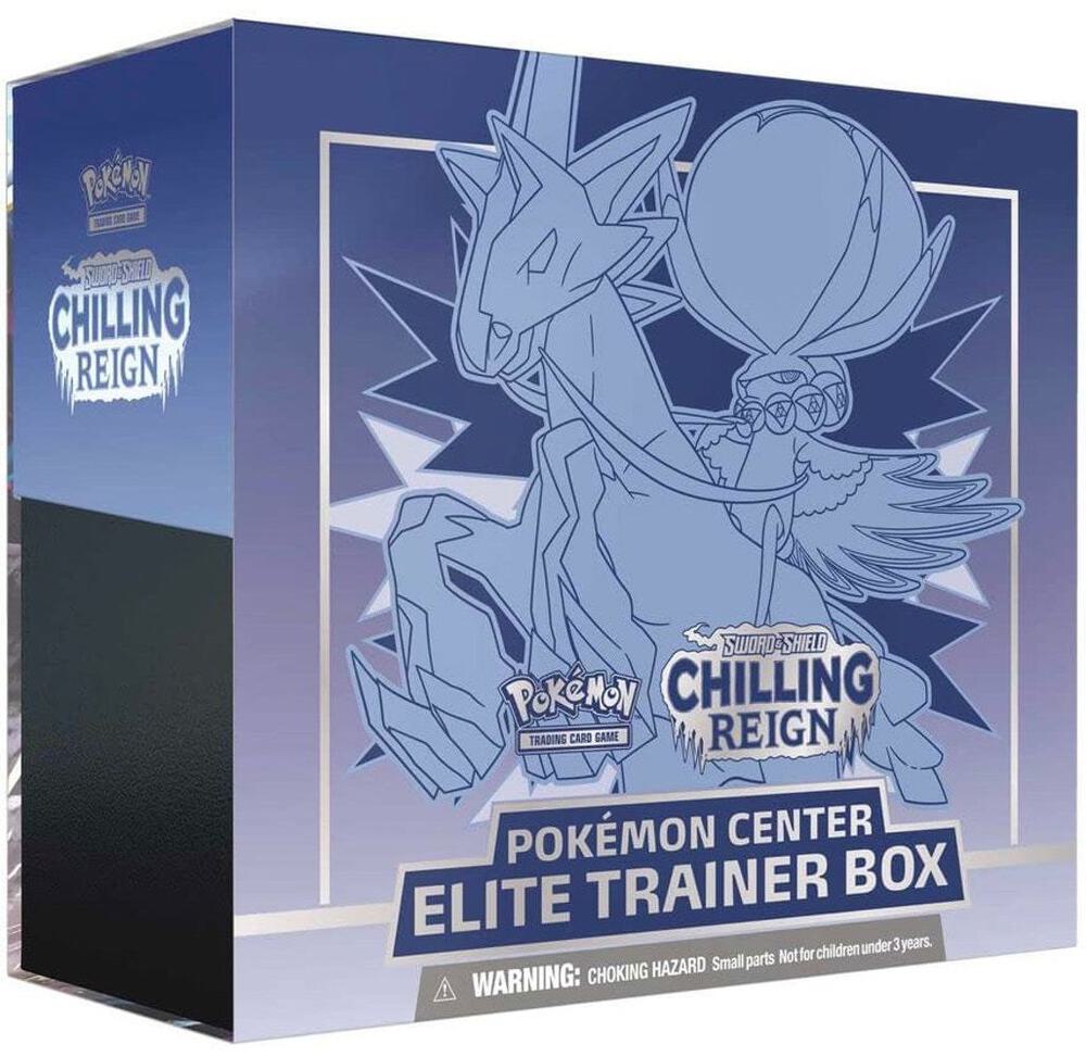 Chilling Reign Pokemon Center Elite Trainer Box (Styles May Vary)