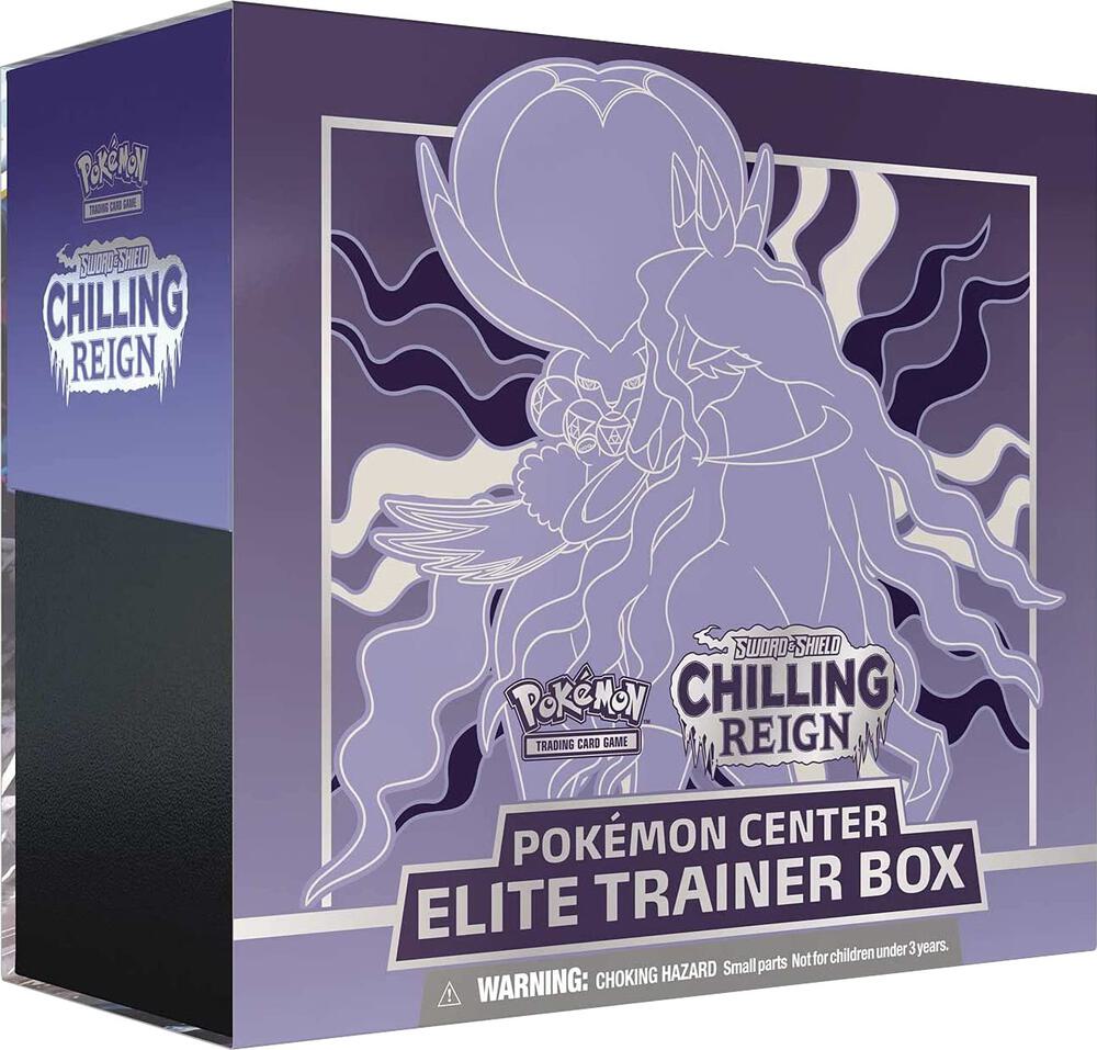 Chilling Reign Pokemon Center Elite Trainer Box (Styles May Vary)