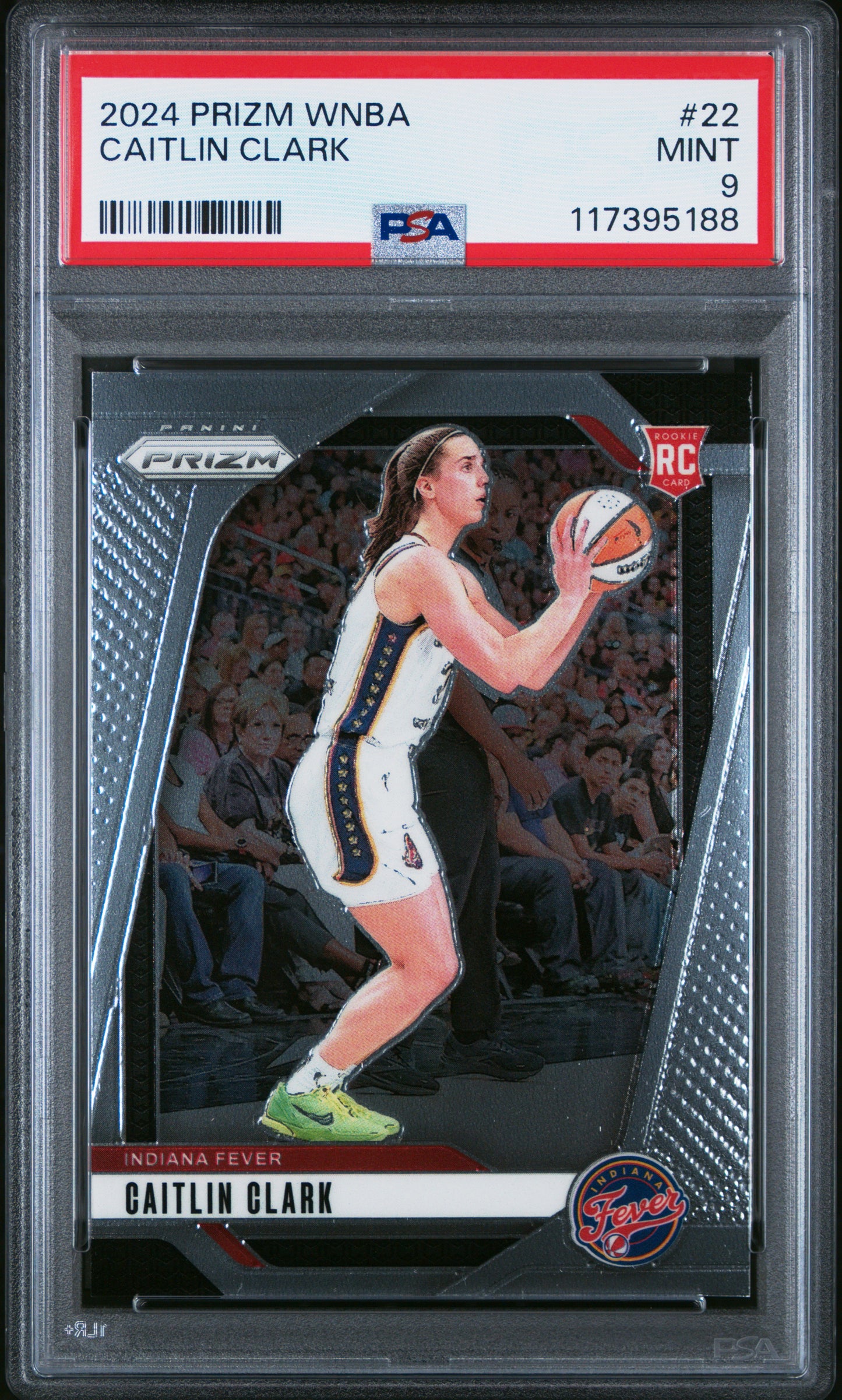 2024 Panini Prizm Wnba Caitlin Clark #22 PSA 9
