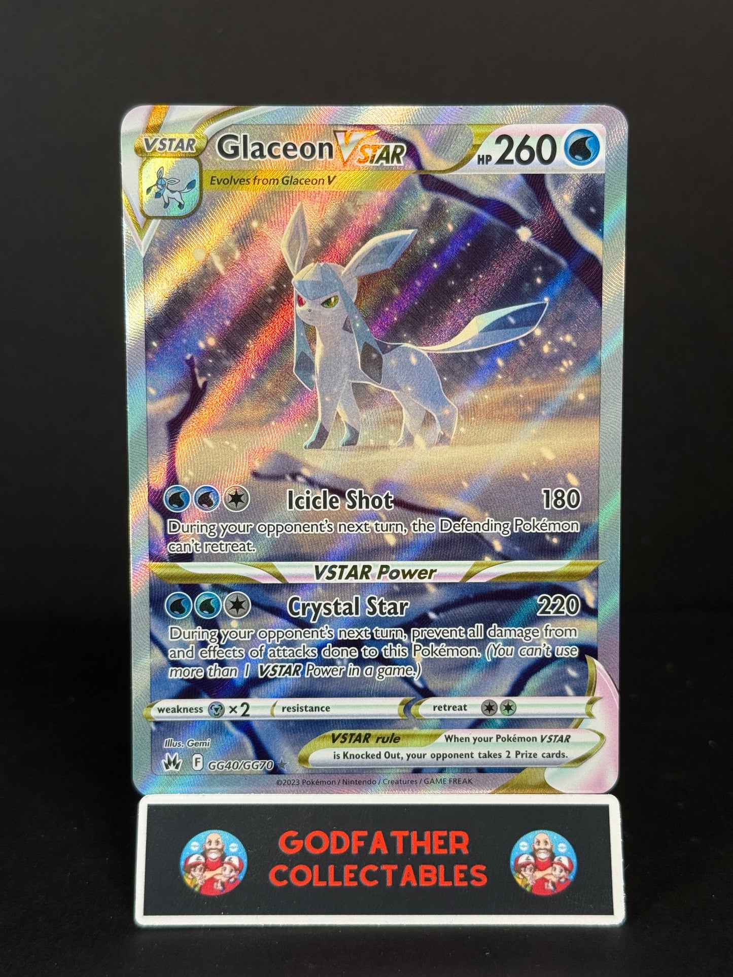 Glaceon VSTAR GG40 Ultra Rare