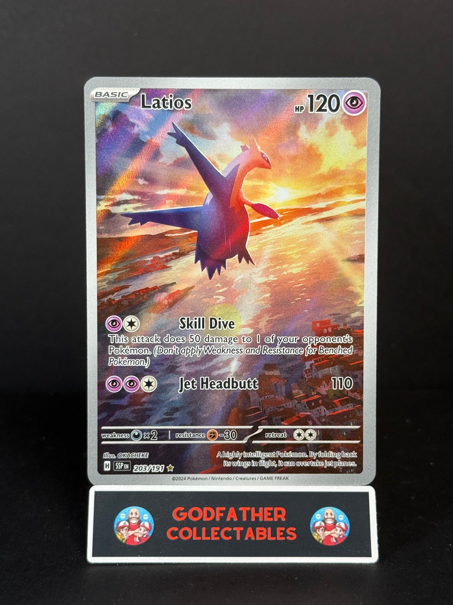 Latios 203/191 Illustration Rare