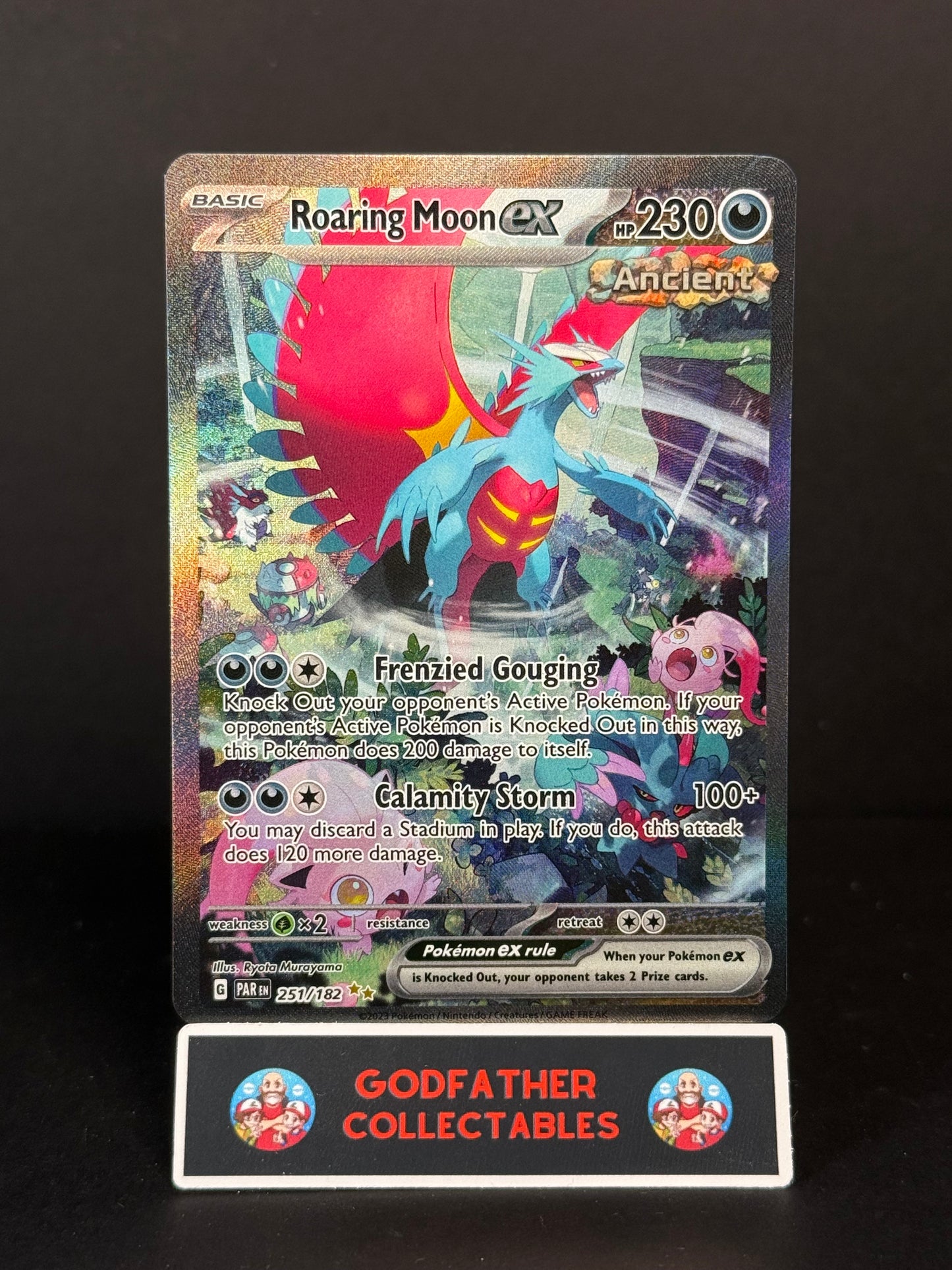 Roaring Moon ex 251/182 Special Illustration Rare