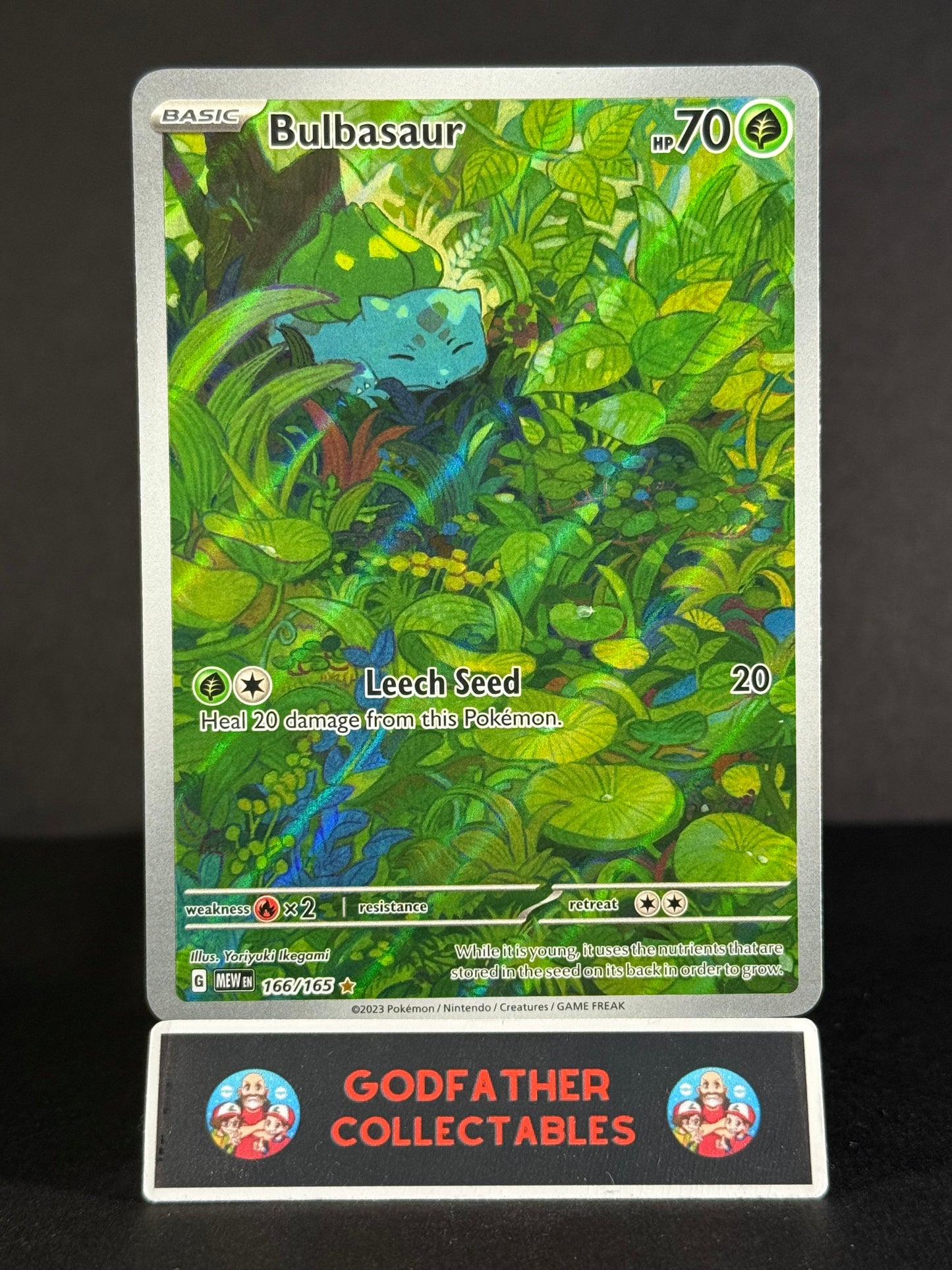 Bulbasaur 166/165 Illustration Rare
