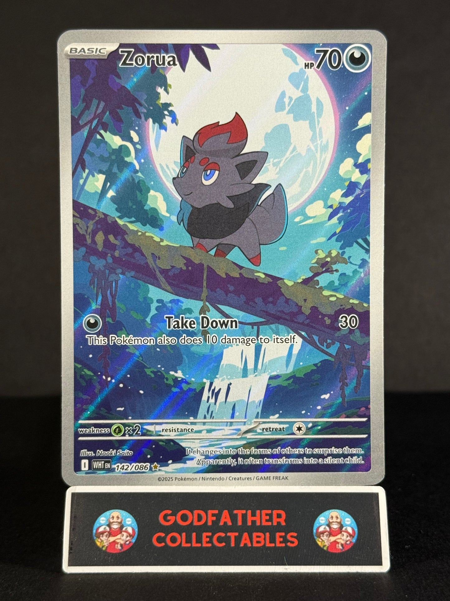 Zorua 142/086 Illustration Rare