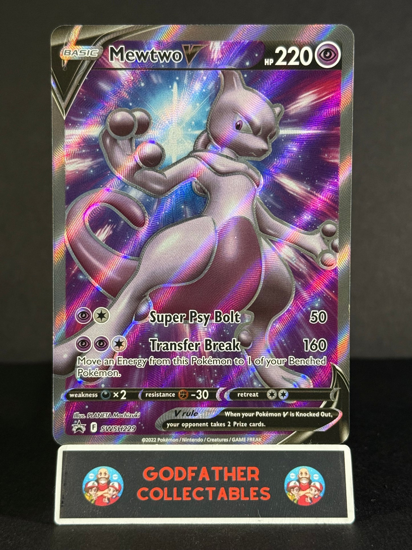 Mewtwo V SWSH229 Promo