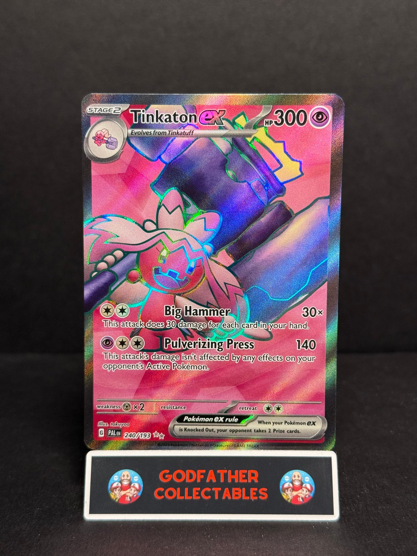 Tinkaton ex 240/193 Ultra Rare