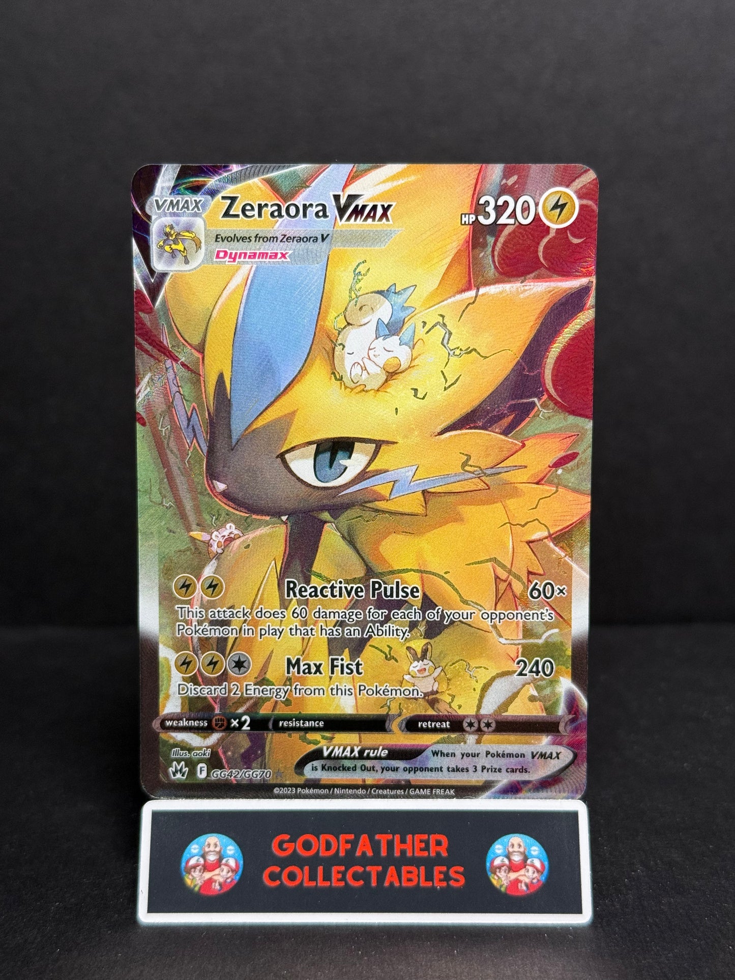 Zeraora VMAX GG42/GG70 Ultra Rare
