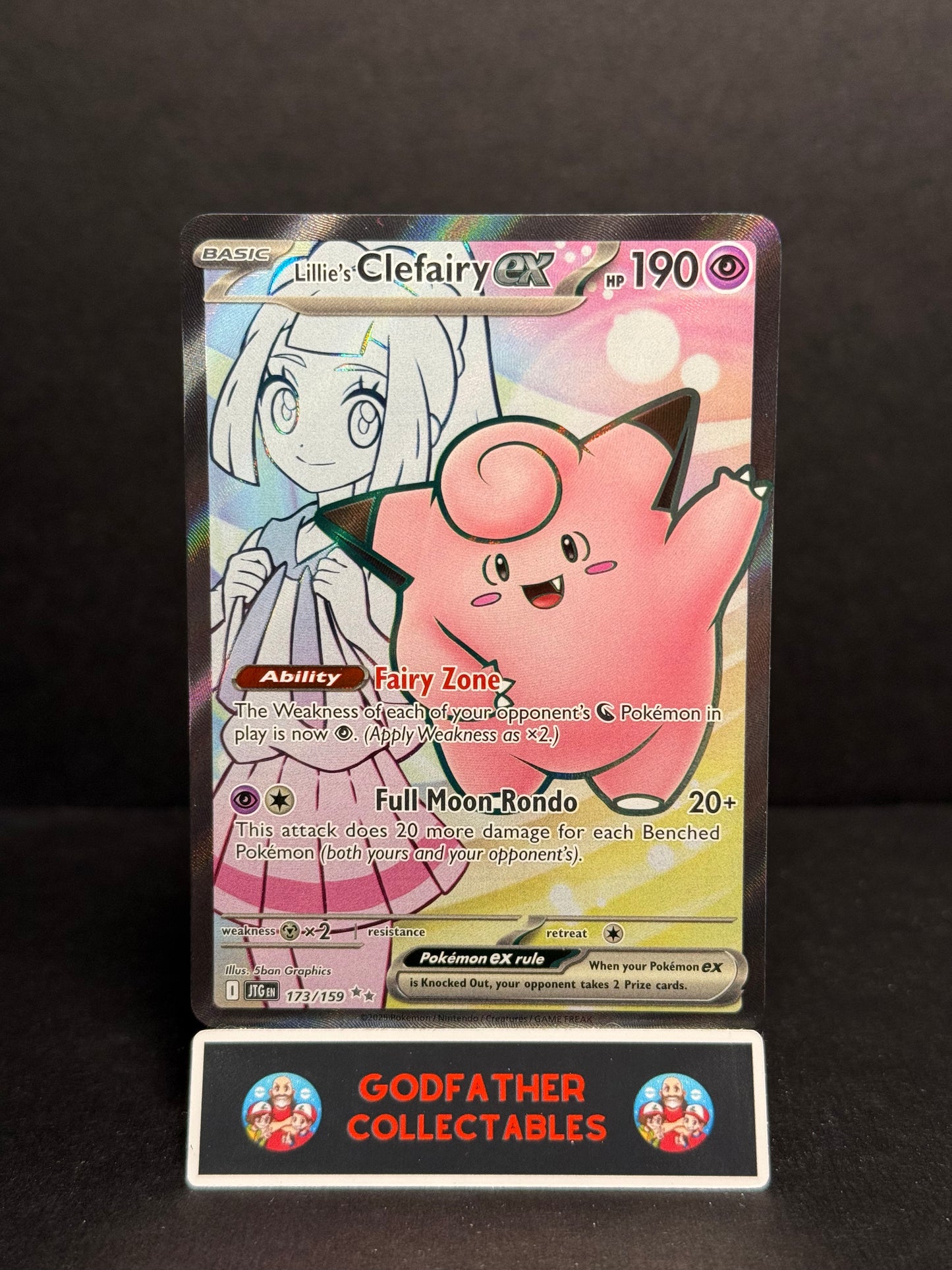 Lillie's Clefairy ex 173/159 Ultra Rare