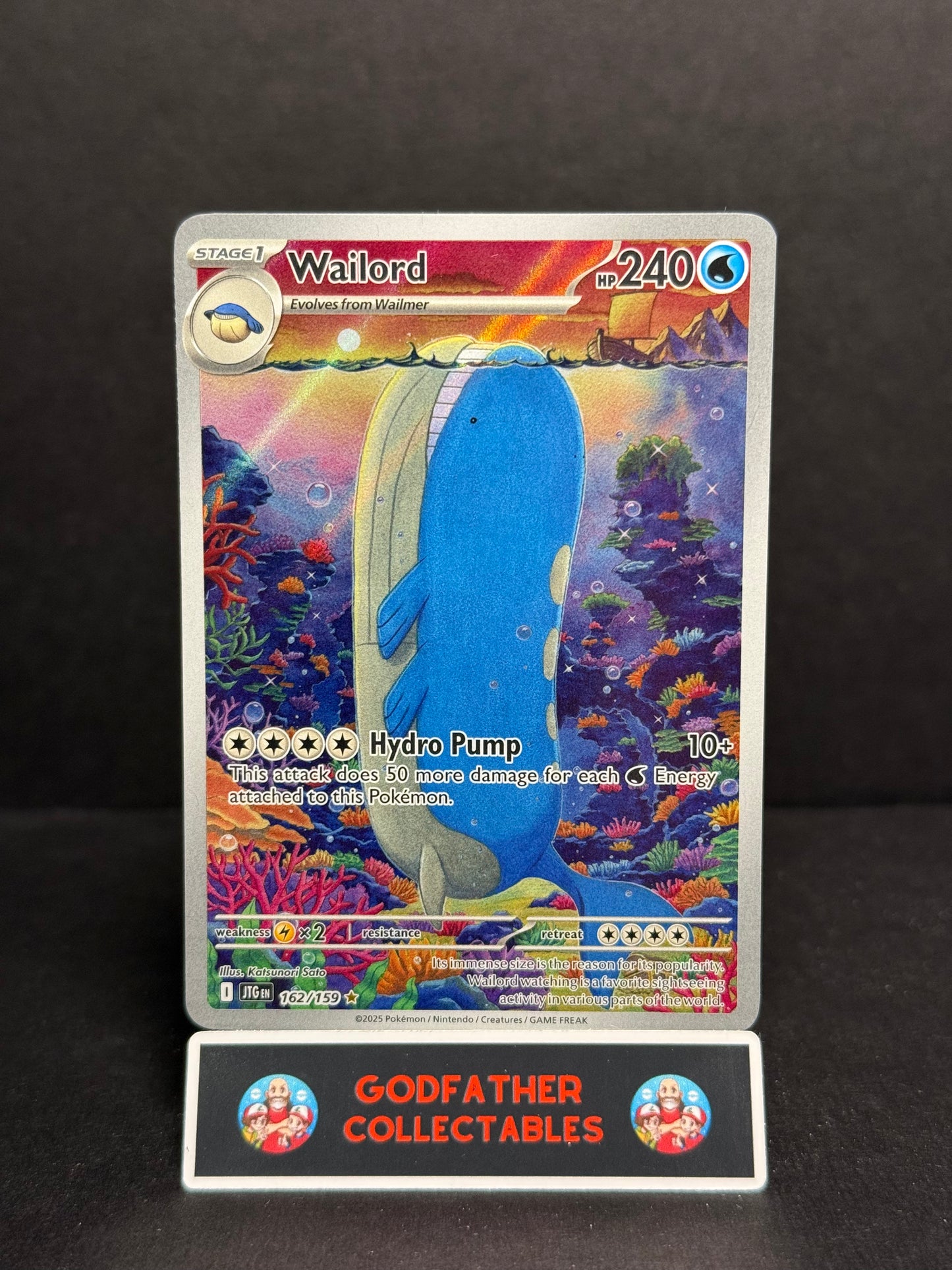 Wailord 162/159 Illustration Rare