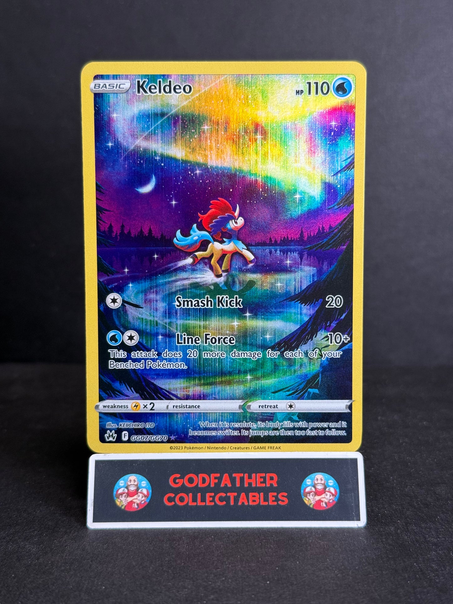 Keldeo GG07/GG70 Ultra Rare