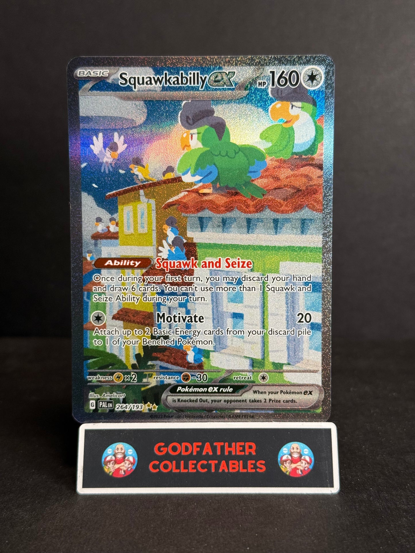 Squawkabilly ex - 264/193 Special Illustration Rare