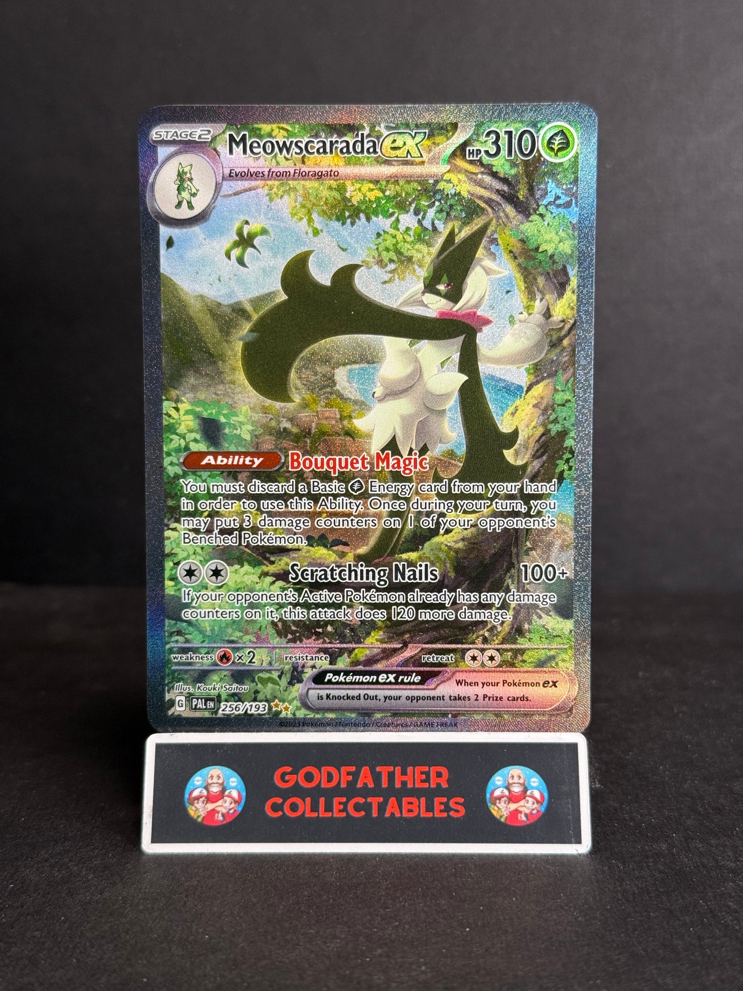 Meowscarada ex - 256/193 Special Illustration Rare