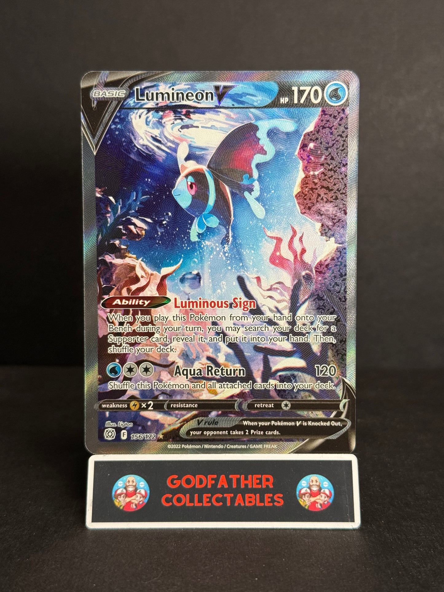 Lumineon V 156/172 Ultra Rare