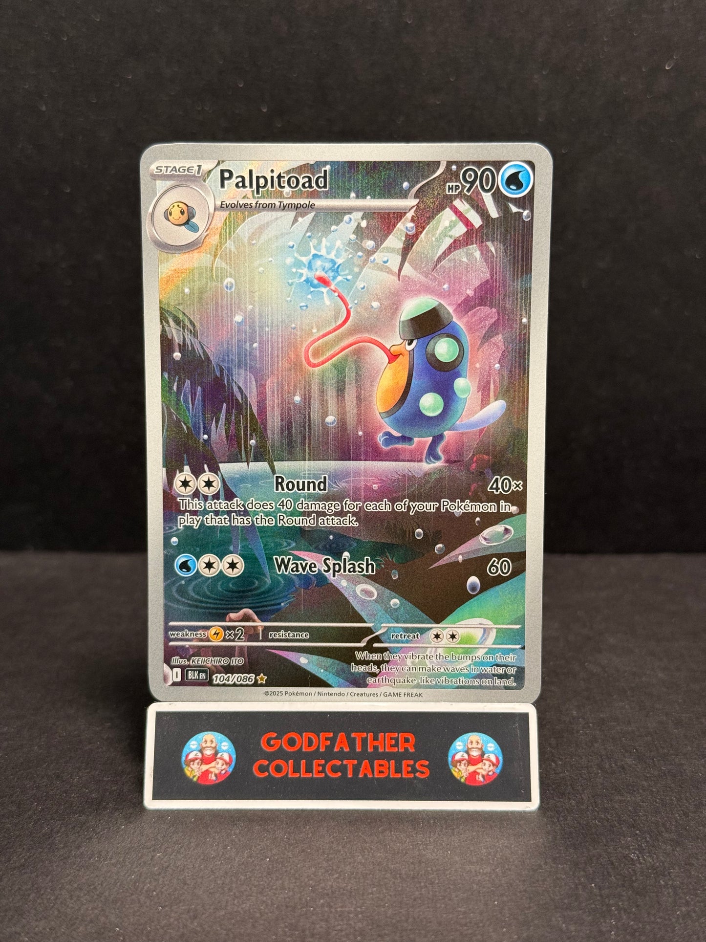 Palpitoad 104/086 / Illustration Rare