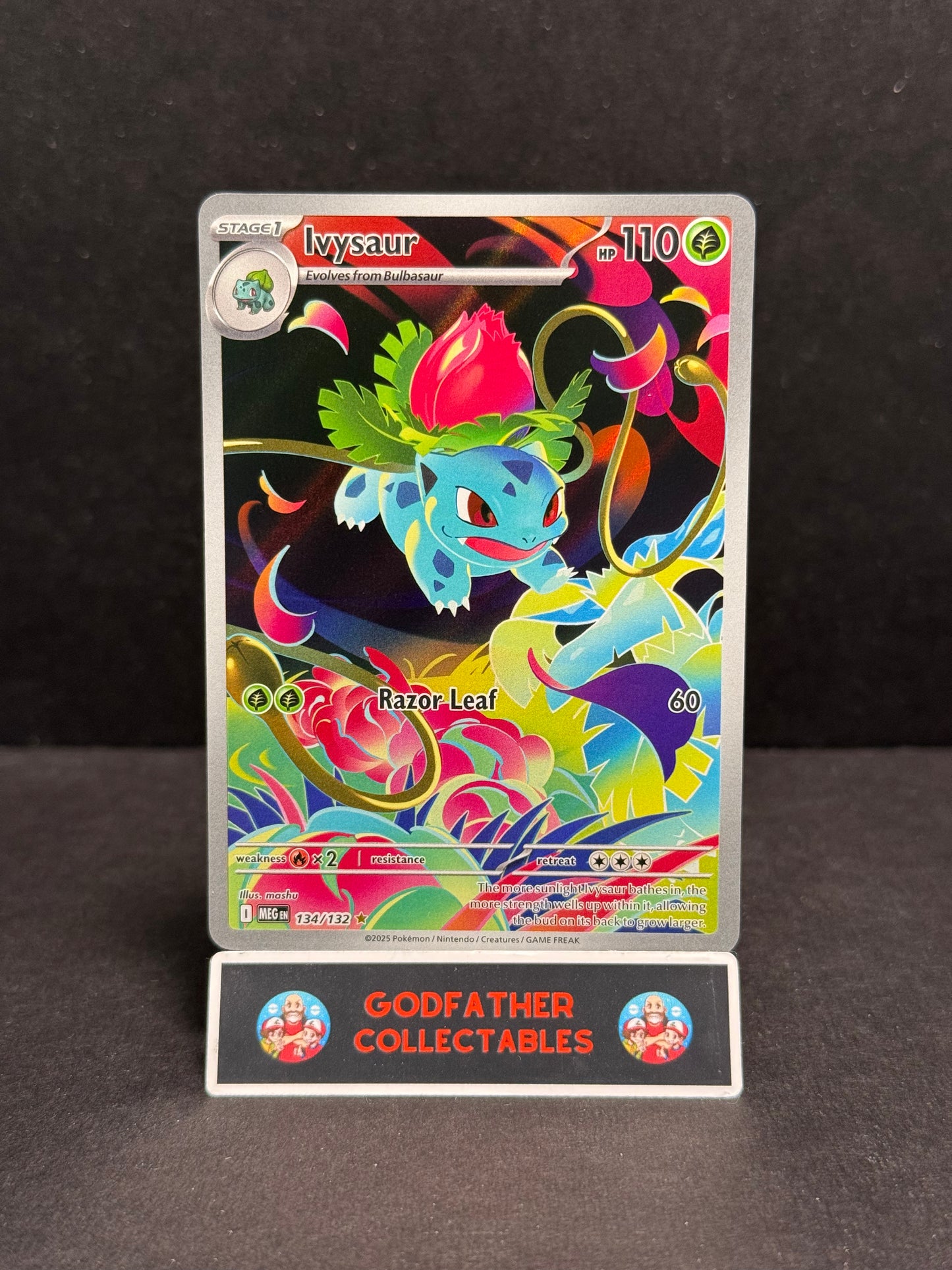 Ivysaur 134/132 / Illustration Rare