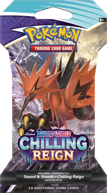 Chilling Reign Sleeved Booster Pack (Styles May Vary)
