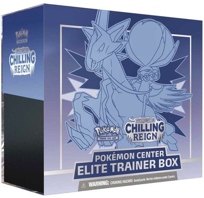 Chilling Reign Pokemon Center Elite Trainer Box (Styles May Vary)