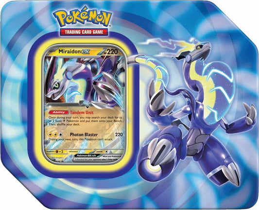 Paldea Legends Tin Miraidon ex