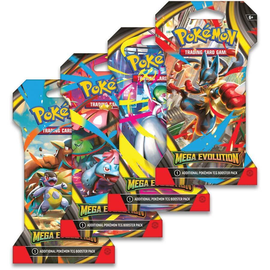 Mega Evolution Sleeved Booster Pack (Styles May Vary)