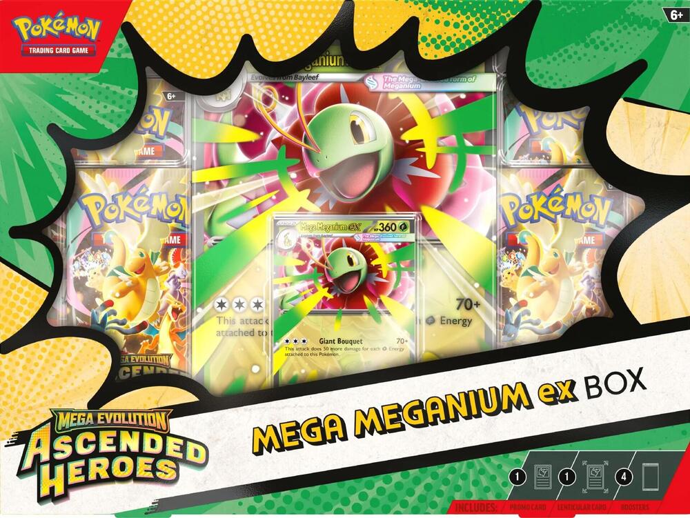 Ascended Heroes Mega Meganium ex Box (Presale)