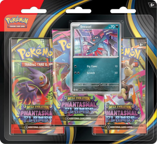 Phantasmal Flames 3 Pack Blister (Promotional Card May Vary)