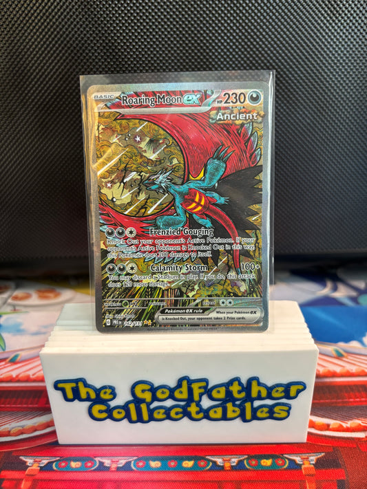 Pokemon TCG Roaring Moon ex 162/131 Special Illustration Rare