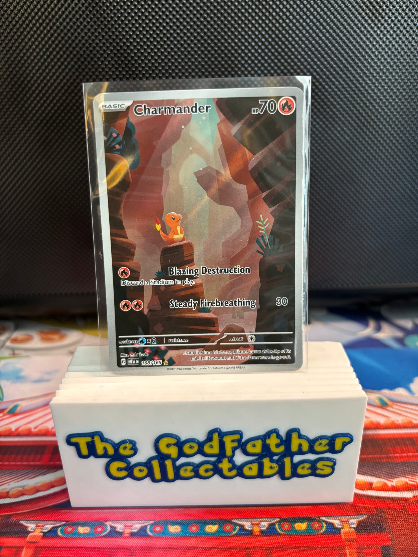 Pokemon TCG Charmander 168/165 Illustration Rare