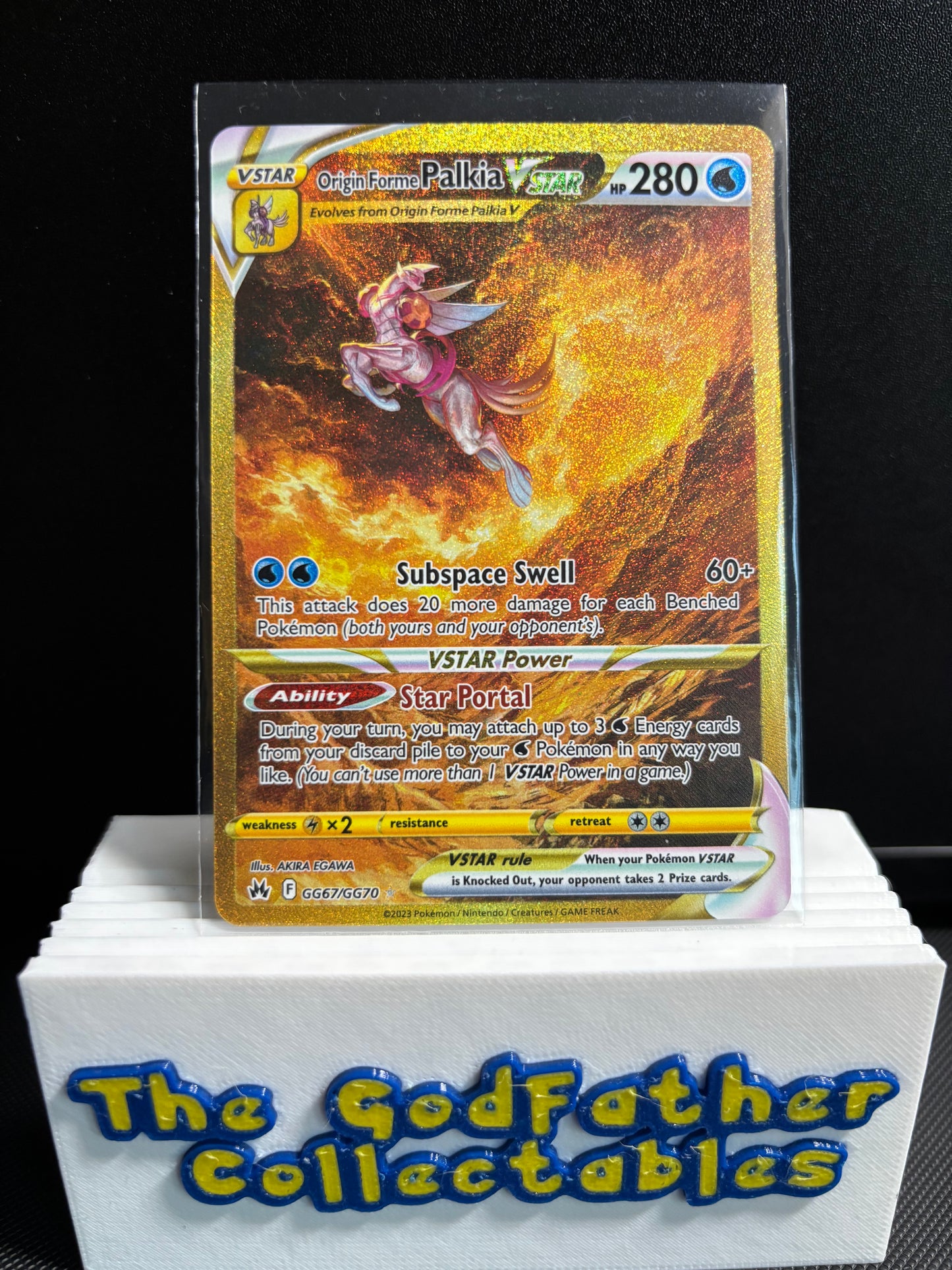 Palkia Vstar GG67/GG70 Gold Secret Rare
