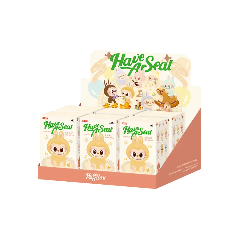 THE MONSTERS - Have a Seat LABUBU Sealed Display (6 boxes)