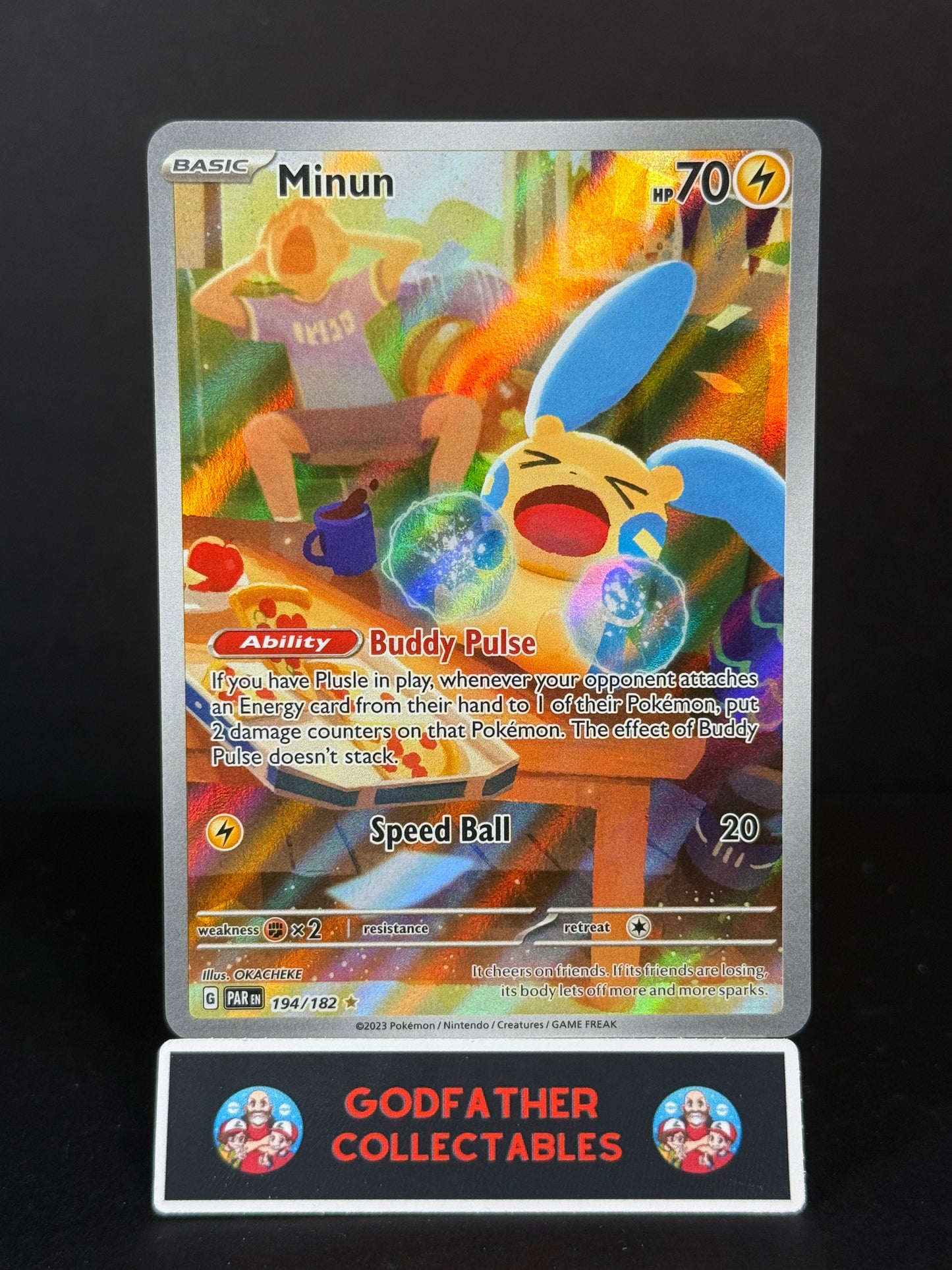 Minun 194/182 Illustration Rare