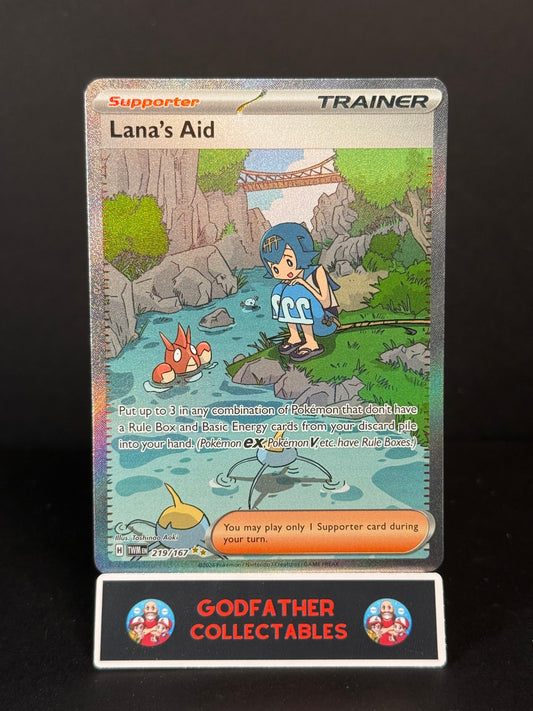 Lana's Aid 219/167 Special Illustration Rare