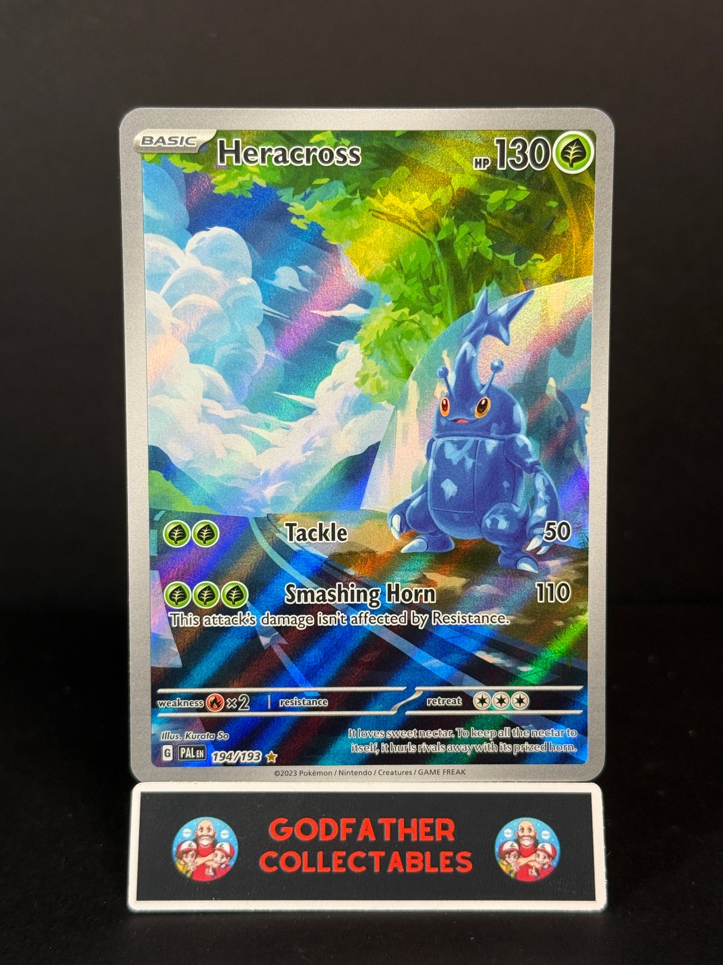 Heracross 194/193 Illustration Rare