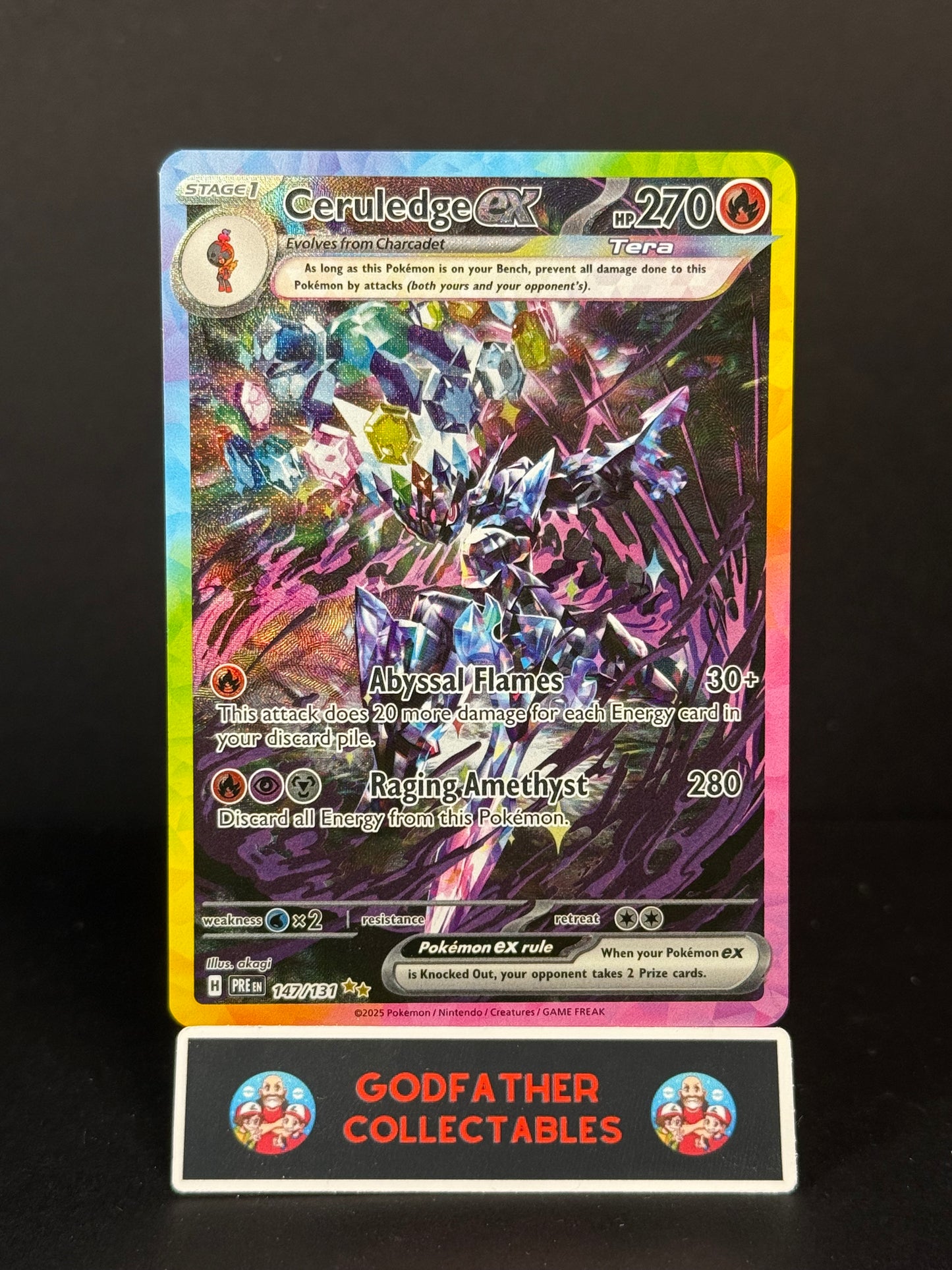 Ceruledge ex 147/131  Special Illustration Rare
