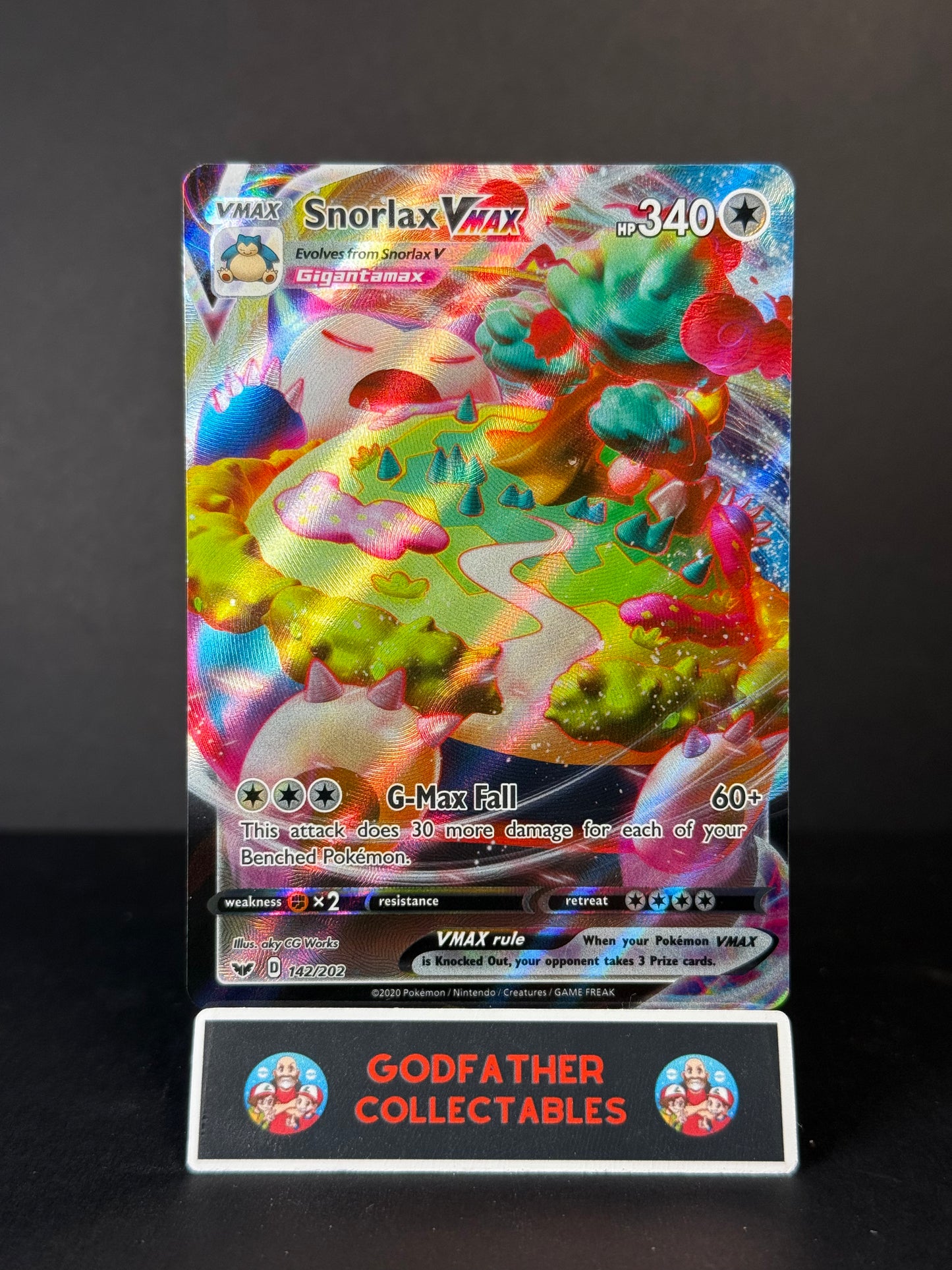 Snorlax VMAX 142/202 Ultra Rare