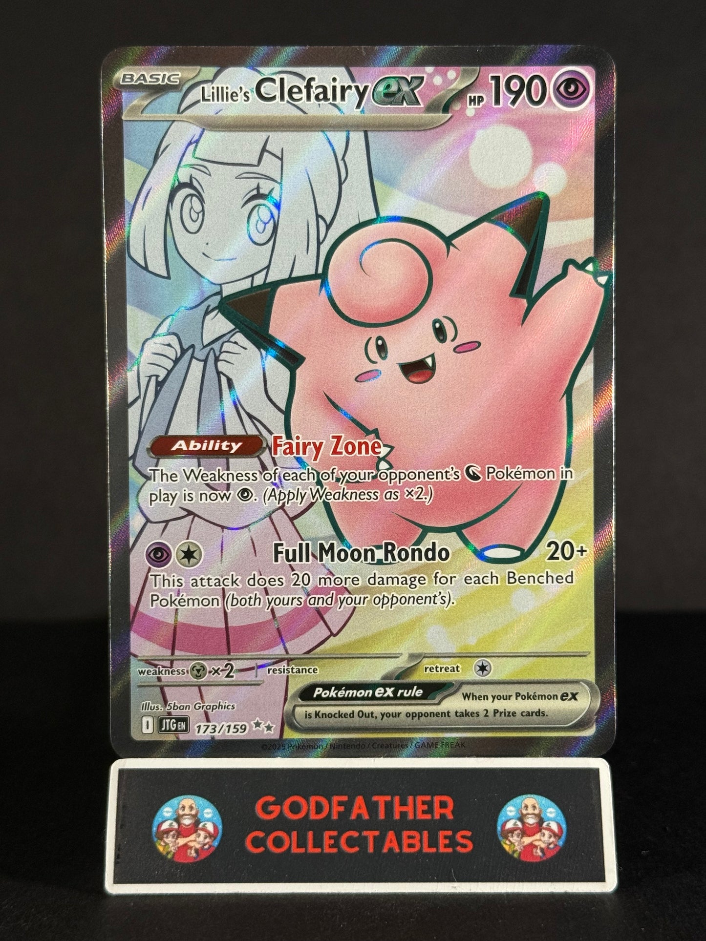 Lillie's Clefairy ex  173/159 Ultra Rare