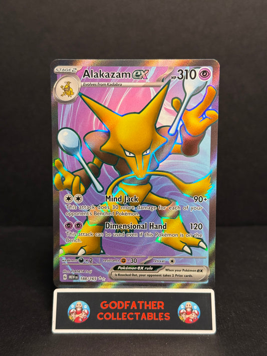 Alakazam ex 188/165 Ultra Rare