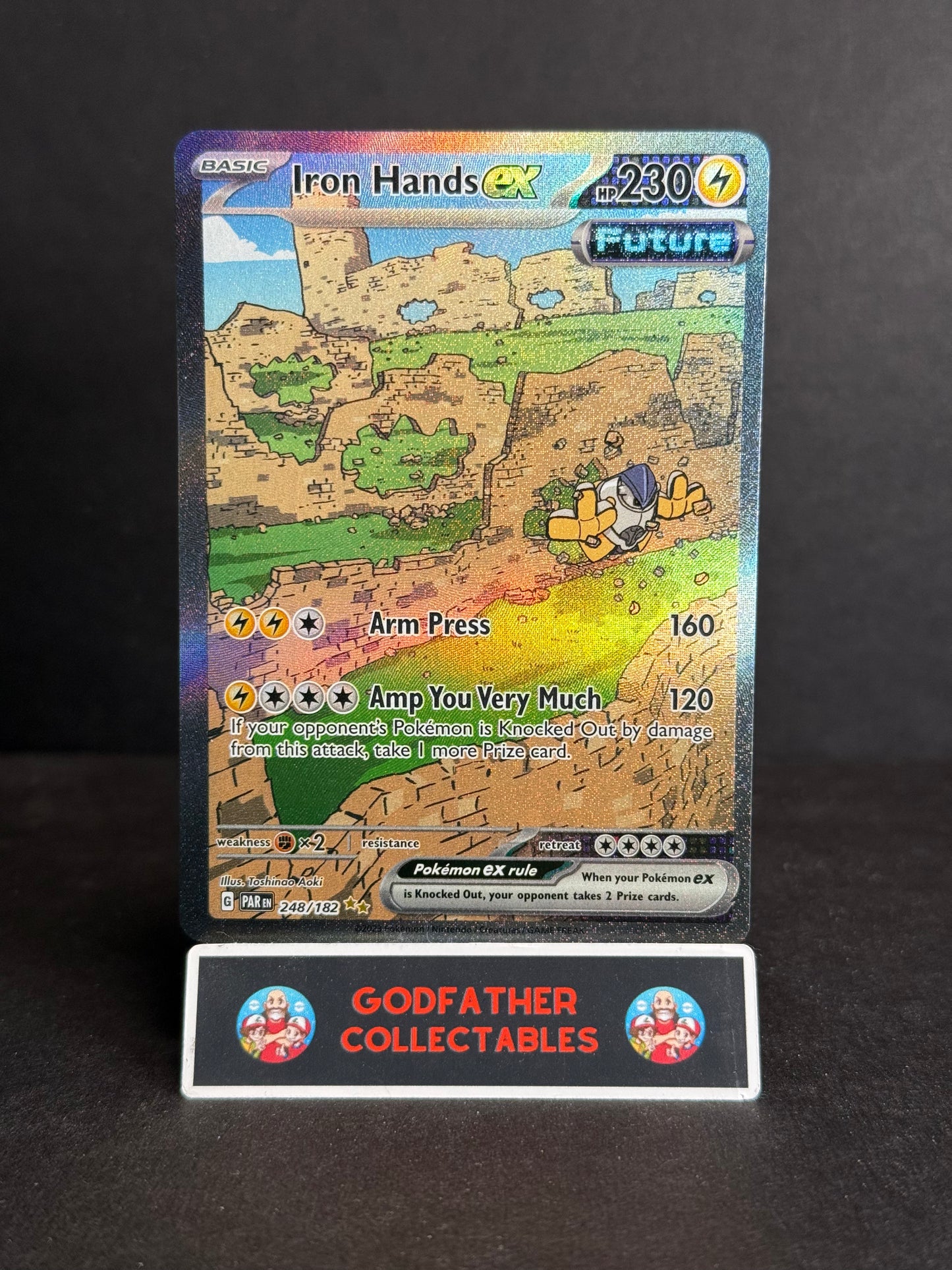 Iron Hands ex - 248/182 Special Illustration Rare