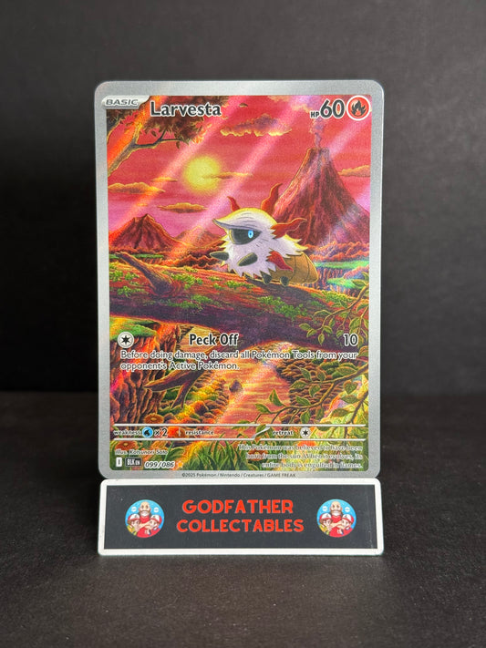 Larvesta - 099/086 Illustration Rare