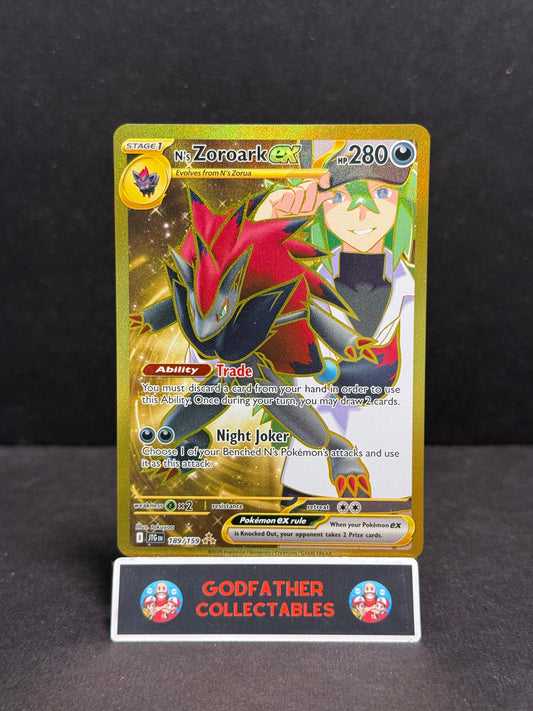 N's Zoroark ex 189/159 / Hyper Rare