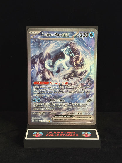 Pokemon Paldea Evolved Special Illustration Rare Chien-Pao ex #261