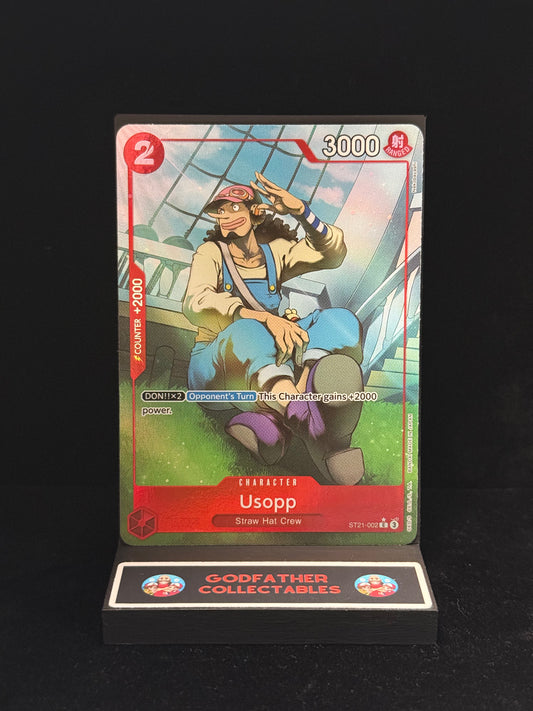 One Piece Usopp ST21-002 Alt Art Parallel Starter Deck