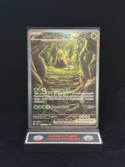 Pokemon Paldea Evolved Special Illustration Rare Wo-Chien ex #257