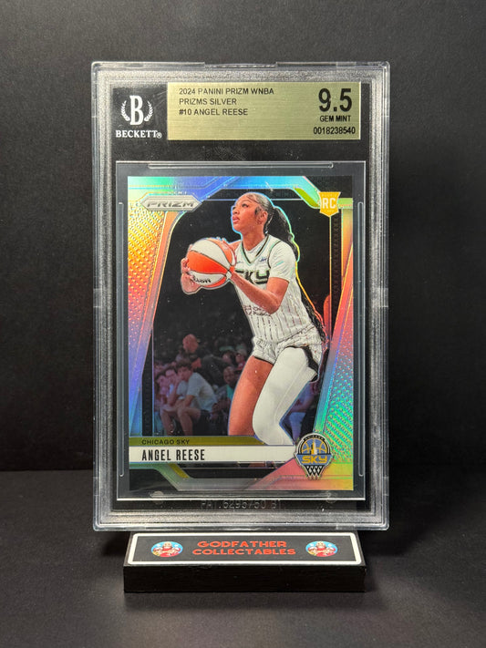 2024 Panini Prizm WNBA Prizms Silver Angel Reese #10 BGS 9.5