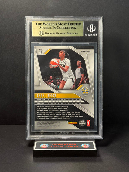 2024 Panini Prizm WNBA Prizms Silver Angel Reese #10 BGS 9.5