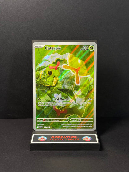 Pokémon Scarlet & Violet 151 Illustration Rare Caterpie #172