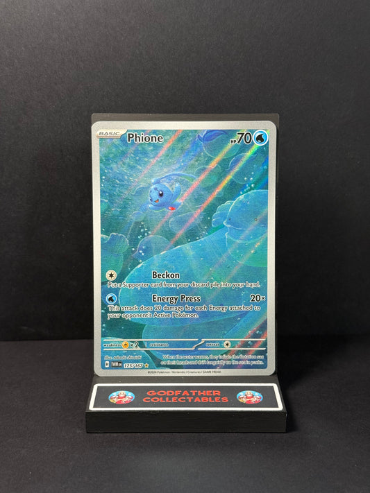 Pokémon Twilight Masquerade Illustration Rare Phione #175
