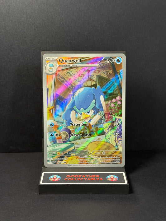 Pokémon Paldea Evolved Illustration Rare Quaxwell #207