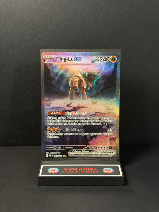 Pokémon Paldea Evolved Special Illustration Rare Ting-Lu ex #263