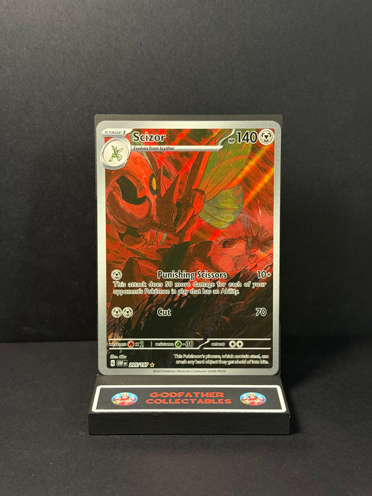 Pokémon Obsidian Flames Illustration Rare Scizor #205