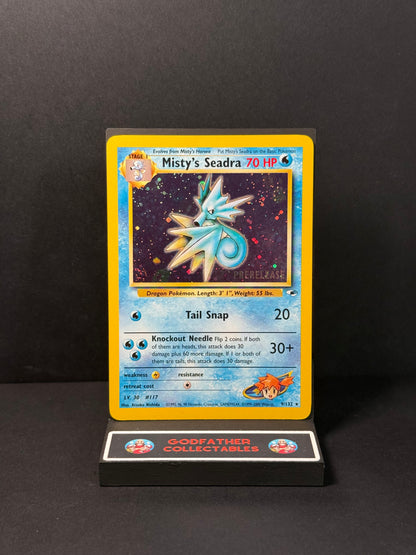 Pokémon WoTC Promo Misty's Seadra (Prerelease) #009 LP